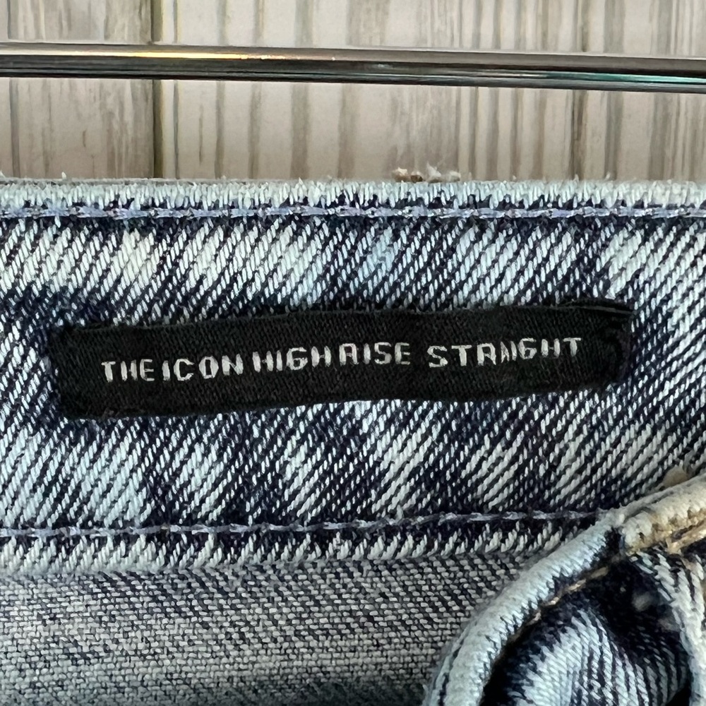 Kendall & Kylie Icon High Rise Straight Jean - Picture 8 of 11